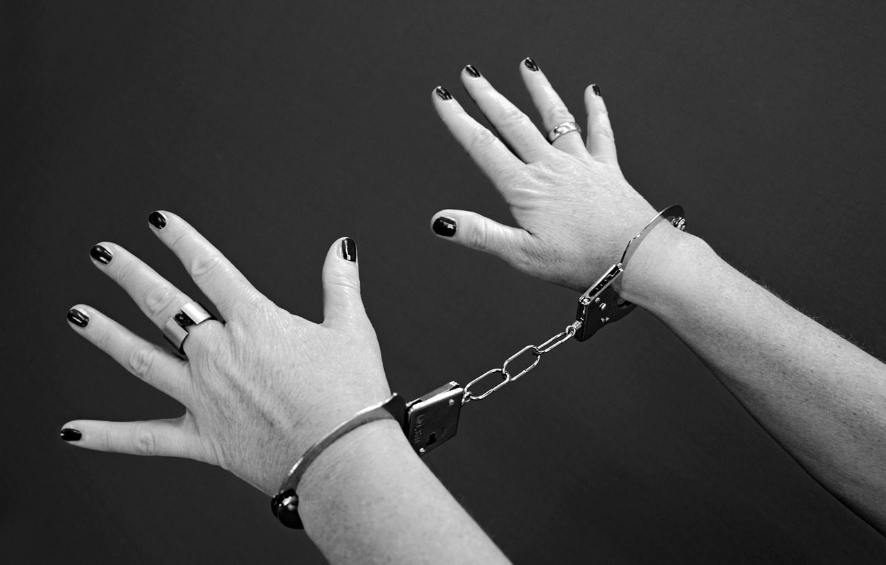 handcuffs, prisoners, woman